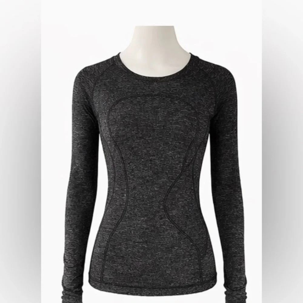 lululemon athletica Black Long Sleeve Top
